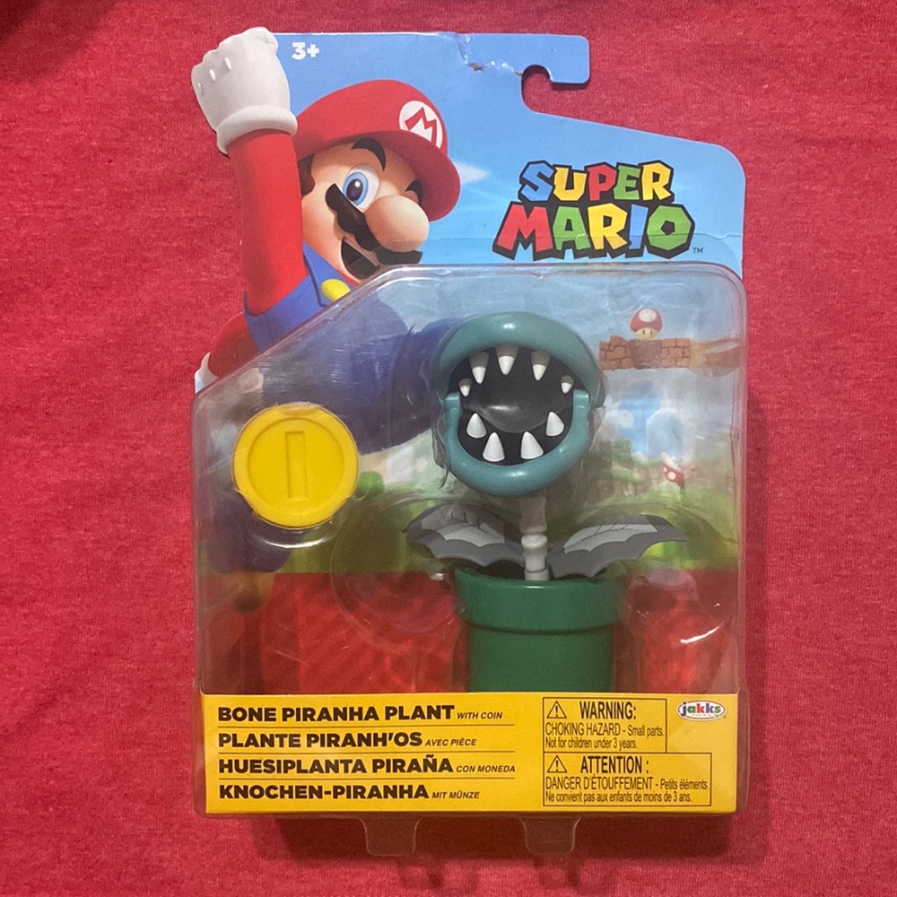 Super Mario Bone Piranha Plant